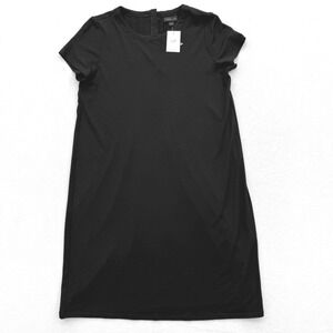 J Jill Wearever Collection Womens Size S Small Black Short Sleeve Dress Comfort